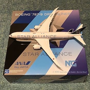 【値下げ】ANA Boeing 787-9 スターアライアンス 1:200 激レア> [全日空商事] 1/200 ANA B787-9 スタアラ塗装 全日空